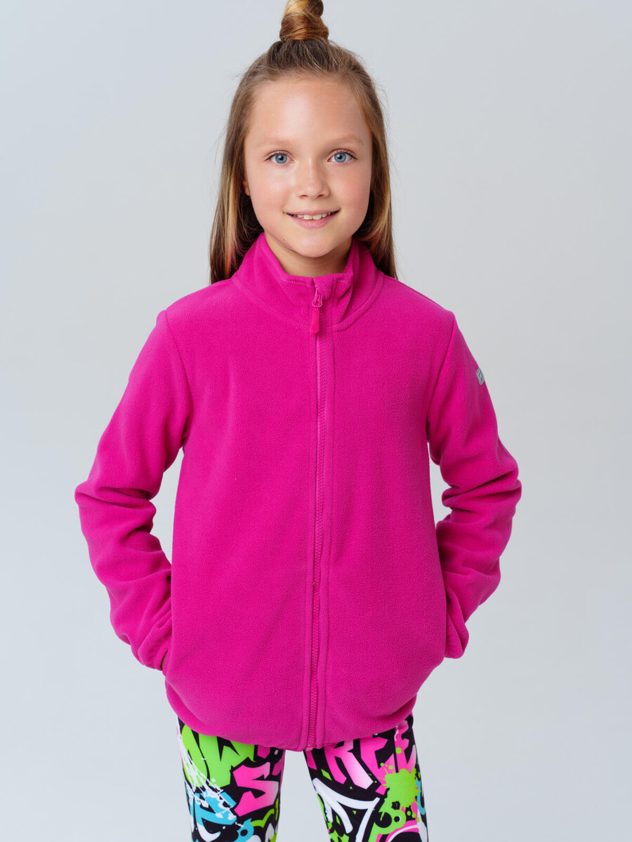 

Куртка трикотажная, Розовый;малиновый