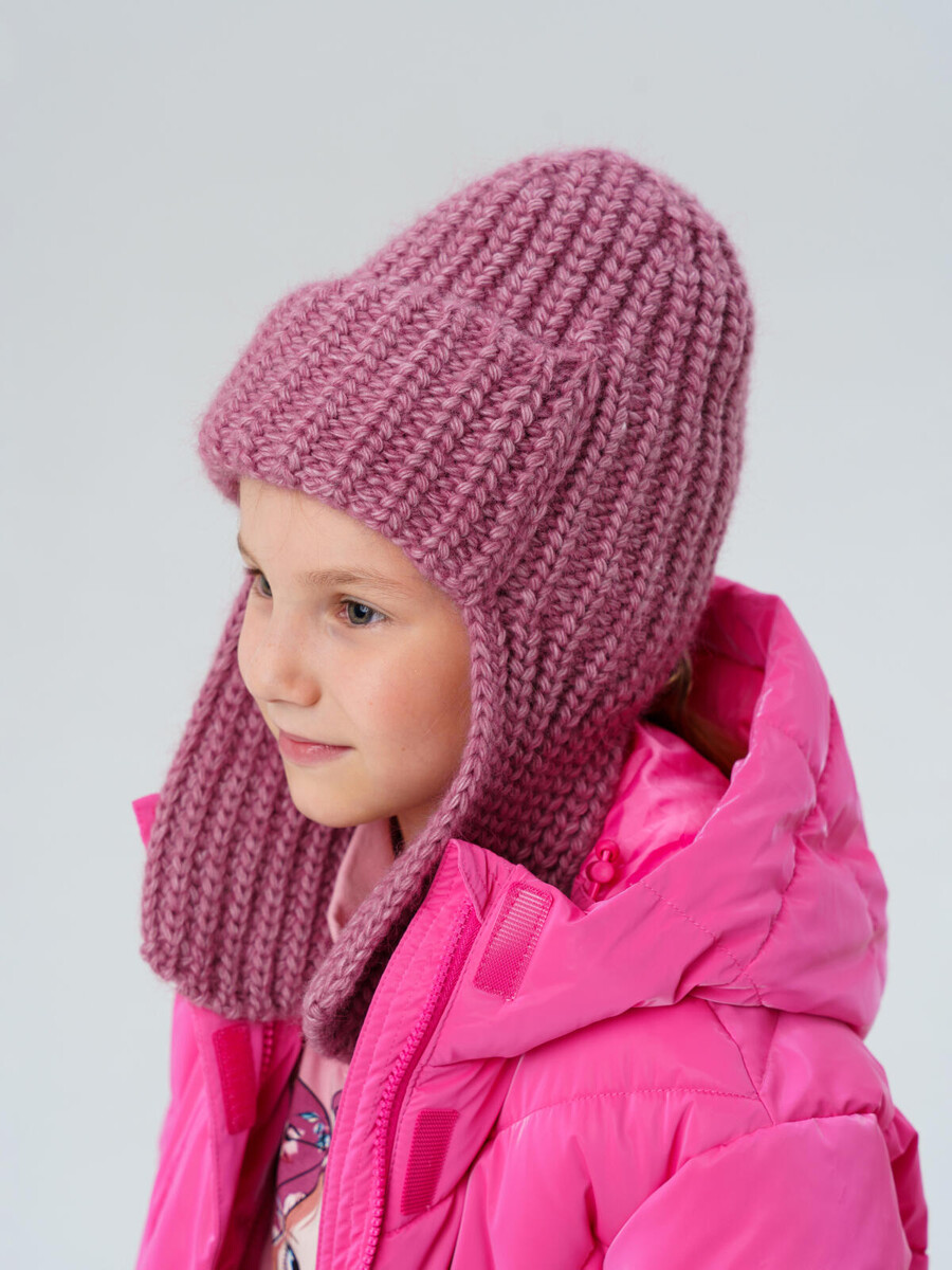 

Шапка трикотажная, Розовый