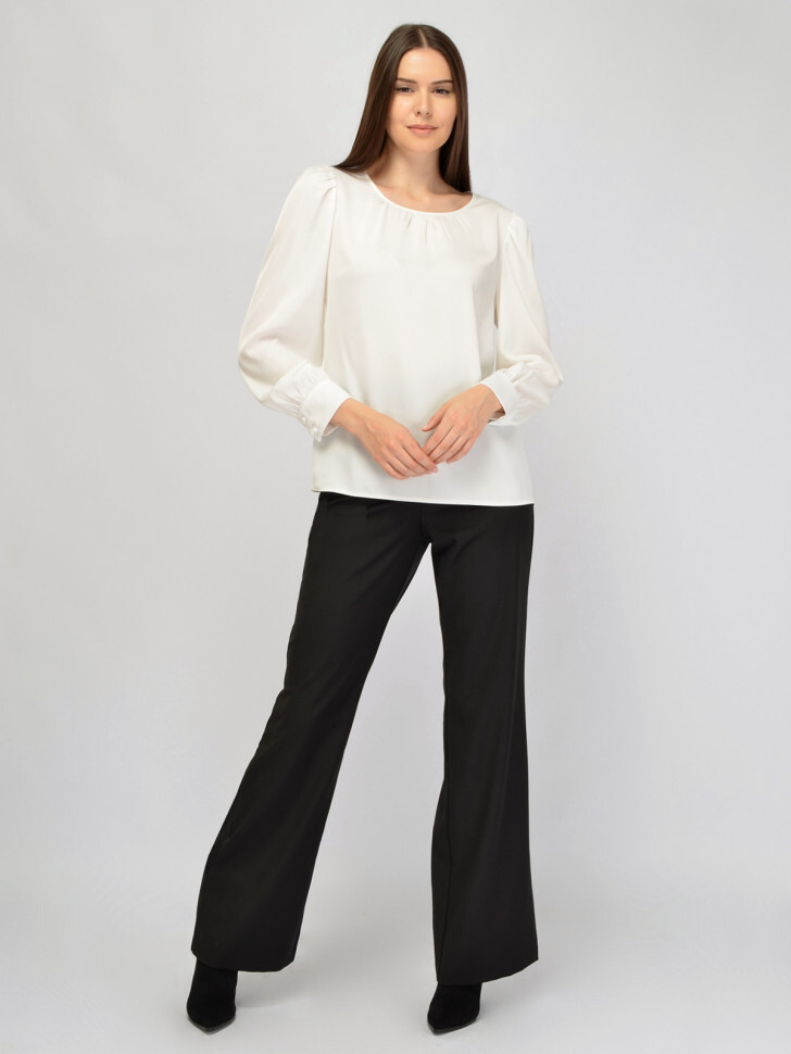 

Блузка, Белый;молочный