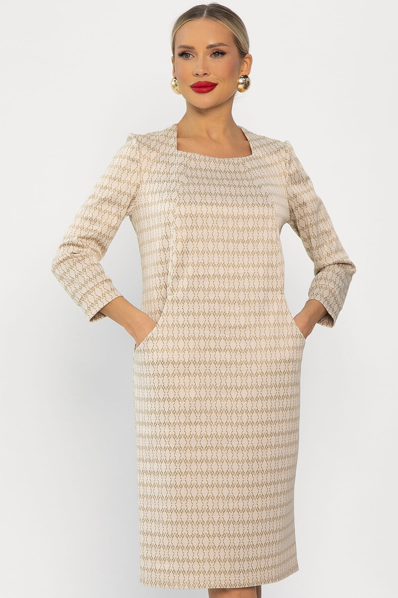 

Платье, Бежевый