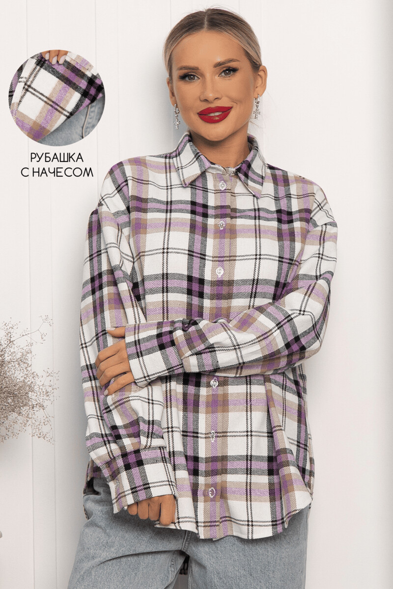 

Рубашка, Фиолетовый