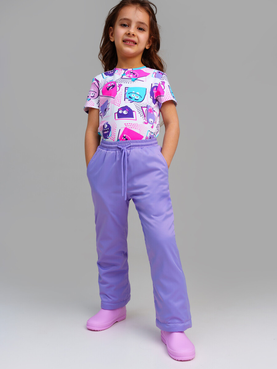 

Брюки, Фиолетовый;сиреневый