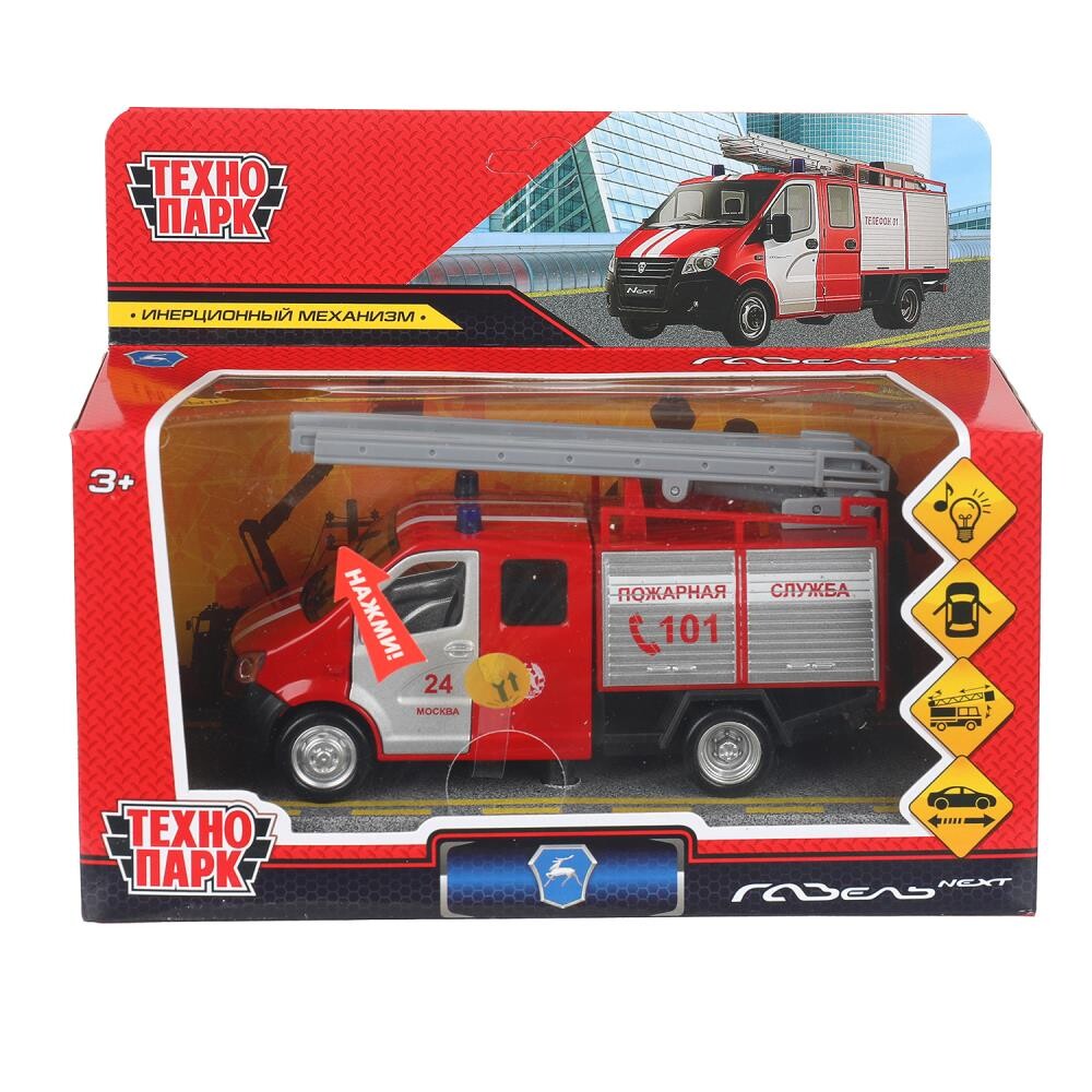 

Машина металлическая с функциями "свет" или "звук" ГАЗЕЛЬ, Технопарк NEXTFIR-15SL