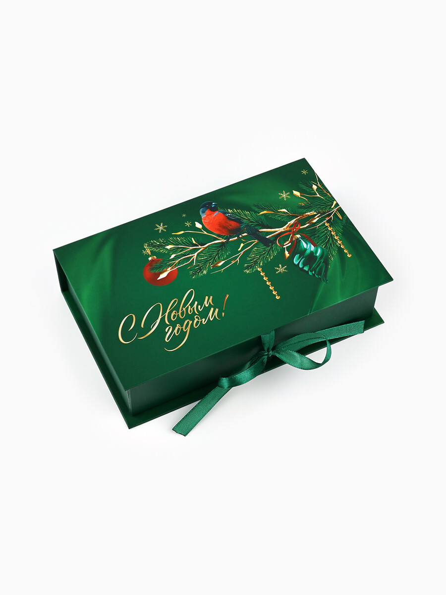 

Коробка - книга подарочная, Зеленый