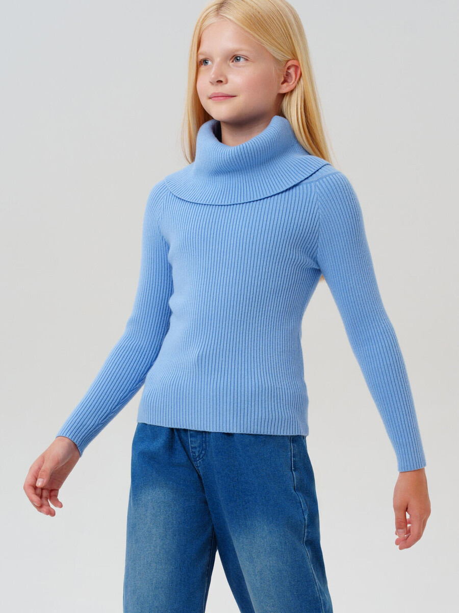 

Джемпер трикотажный, Голубой