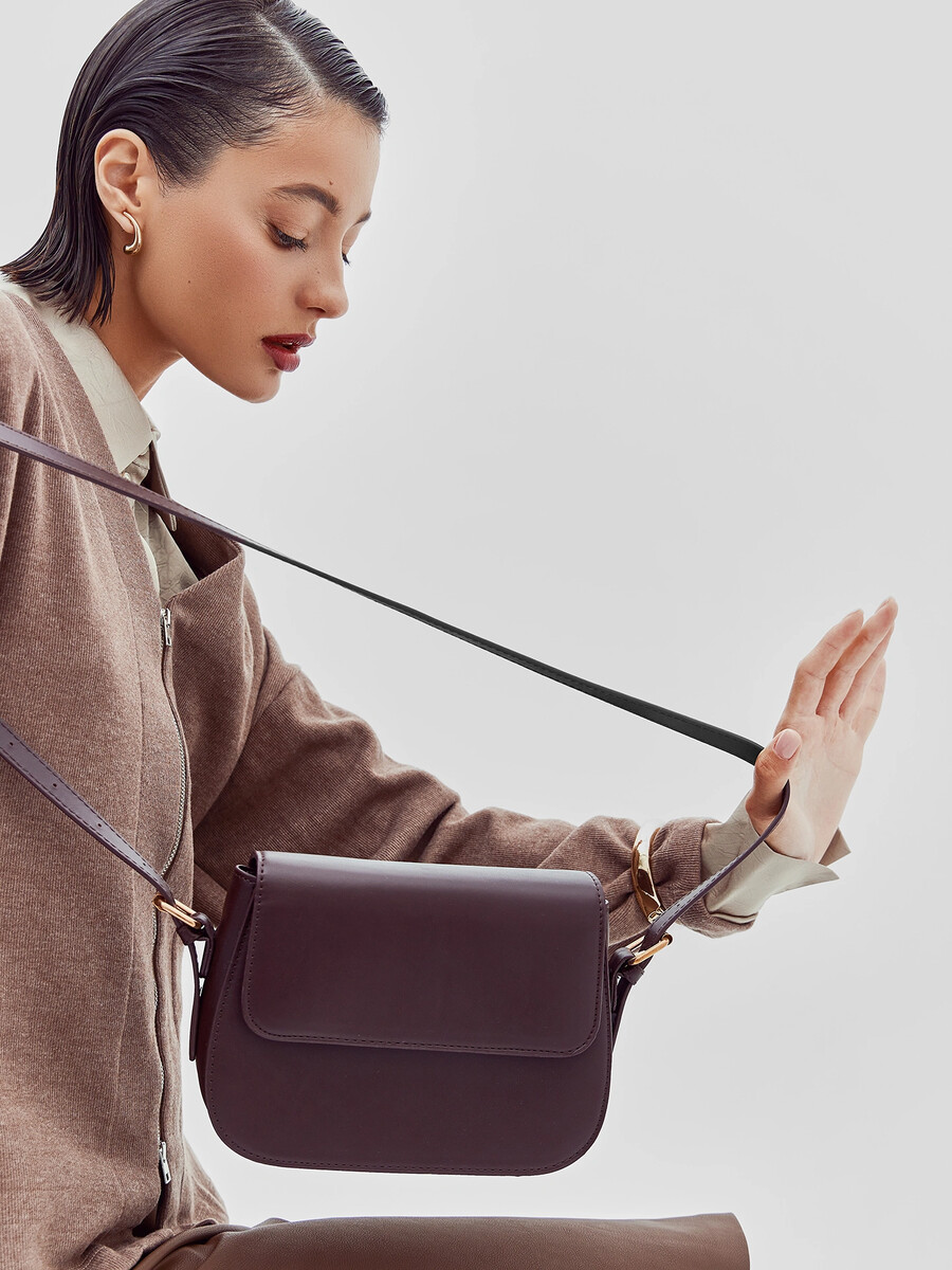 

Сумка женская коричневая, Коричневый;шоколад