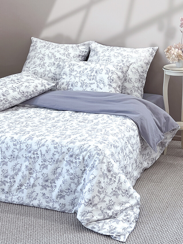 

Постельное белье 2-х сп  (4 нав, Белый