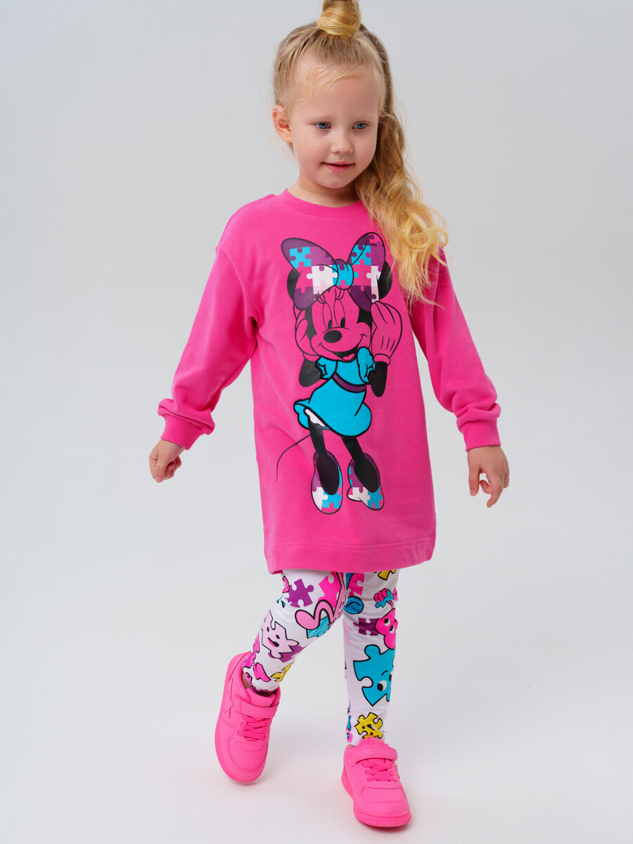 

Платье трикотажное, Розовый;фуксия