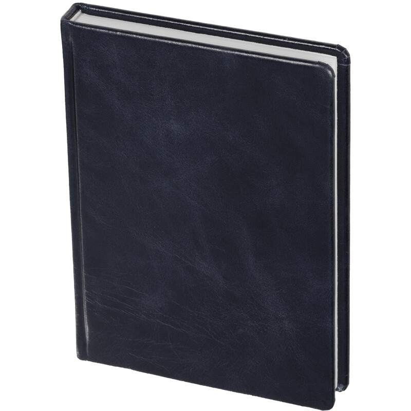 

Ежедневник недатированный Attache Pull Up натуральная кожа А5 136 листов синий