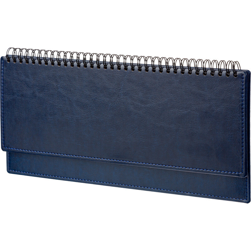 

Планинг недатированный Attache Agenda искусственная кожа 303х150 мм 60 листов синий