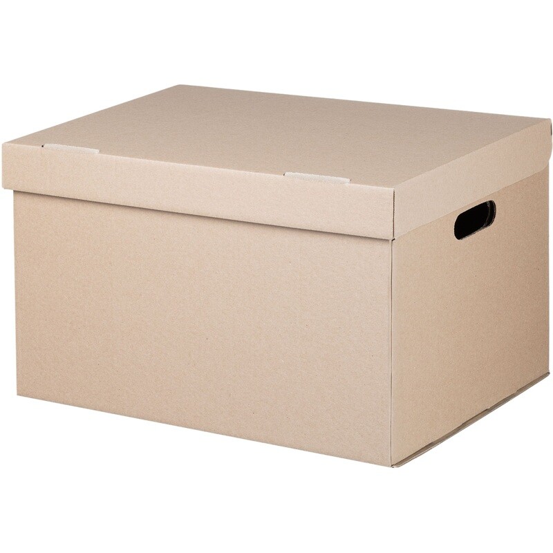 

Короб архивный Т23 Делопроизводство 504х337х298 мм из гофрокартона (5 штук в упаковке)