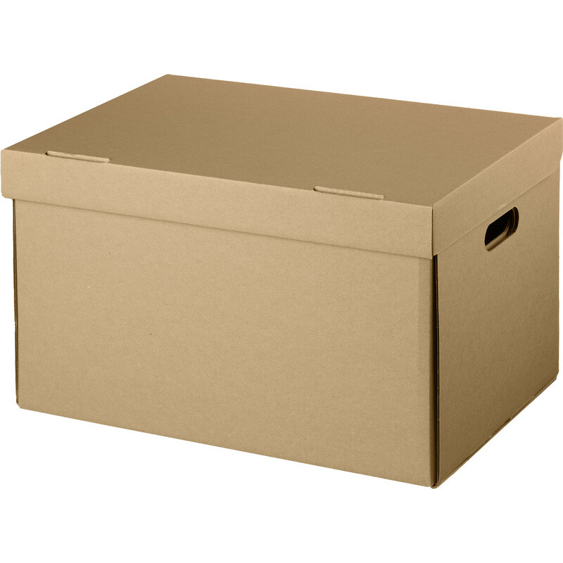 

Короб архивный Делопроизводство Attache 504x337x298 мм из гофрокартона Т25