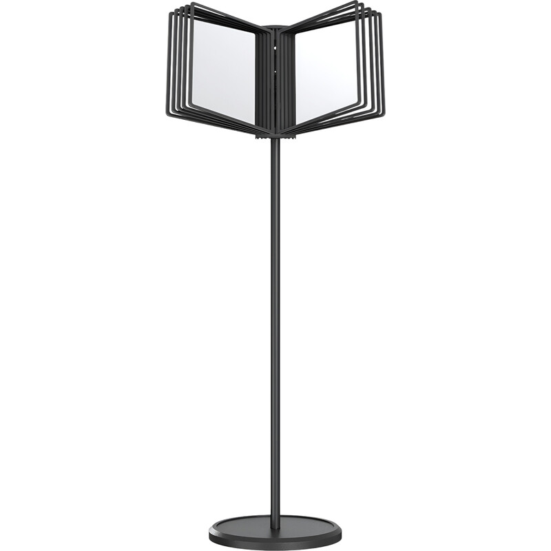 

Демосистема напольная А4 10 панелей черная Attache