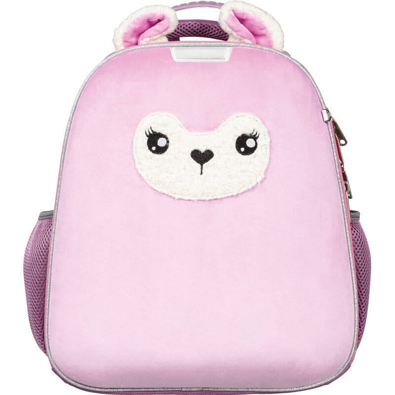 

Ранец Комус Класс (№1 School) Basic Лама анатомический розовый с ушками с двумя отделениями