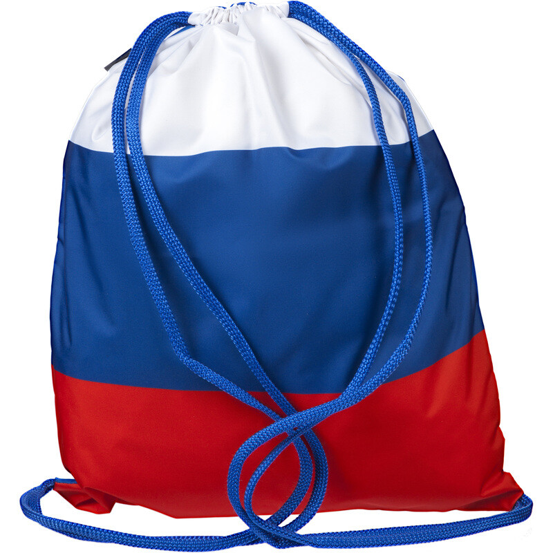 

Мешок для сменной обуви Комус Класс (№1 School) Триколор 360x470 мм синий с 1 отделением