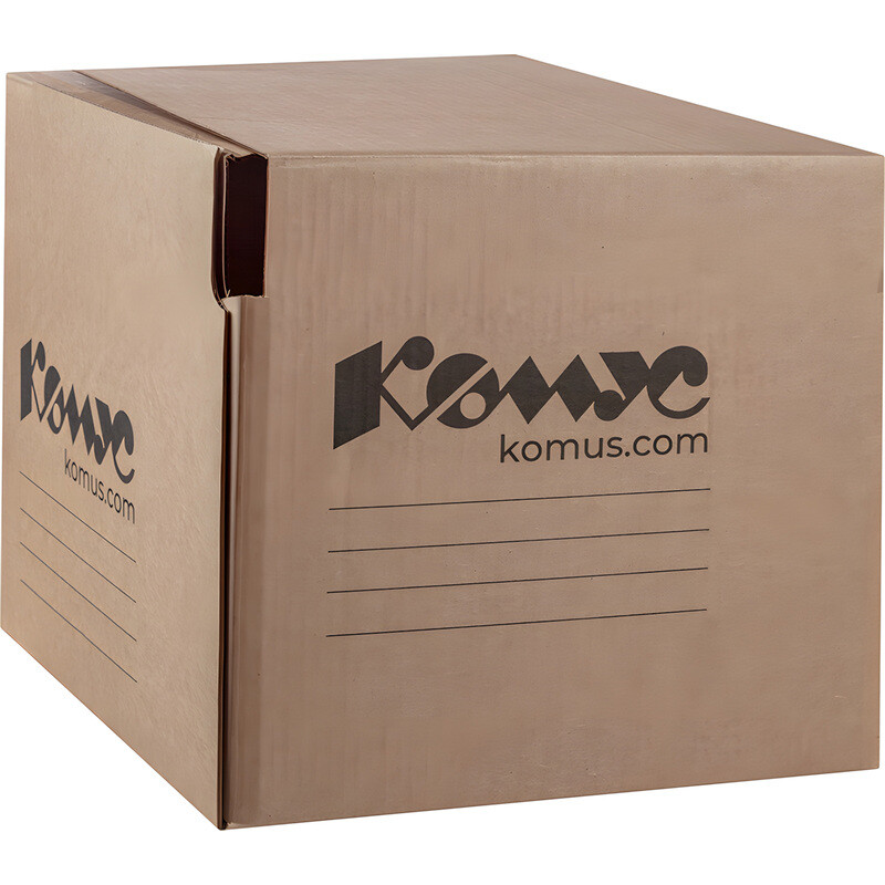 

Короб архивный гофрокартон Комус на липучке 327x297x309 мм бурый до 3000 листов