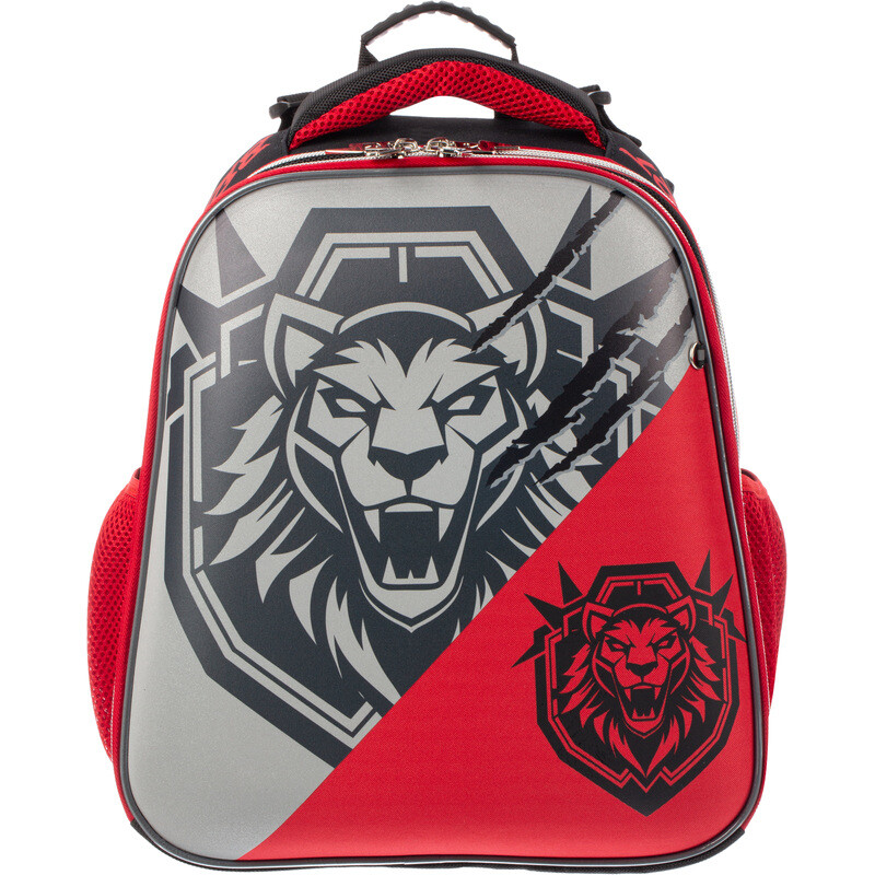 

Ранец Комус Класс Basic Храбрый анатомический красный с двумя отделениями