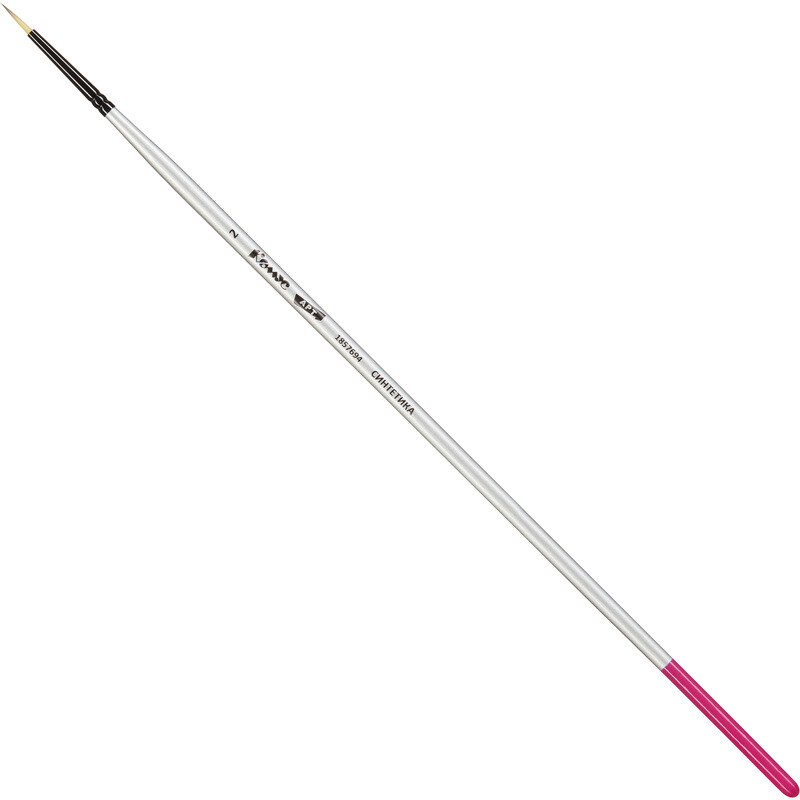 

Кисть художественная Комус Арт круглая средней жесткости синтетика №2