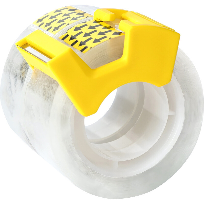 

Клейкая лента канцелярская Deli прозрачная 18 мм x 18.3 м (2 штуки в упаковке)