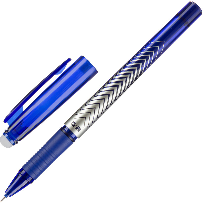 

Ручка гелевая со стираемыми чернилами M&G iErase II синяя (толщина линии 0.35 мм)