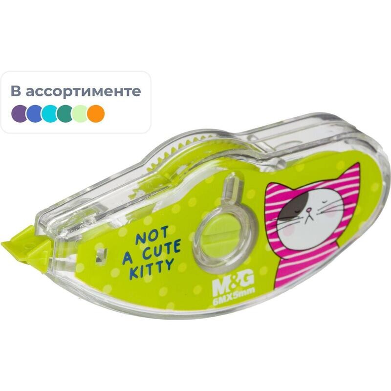 

Корректирующая лента M&G So Many Cats 5 мм x 6 м