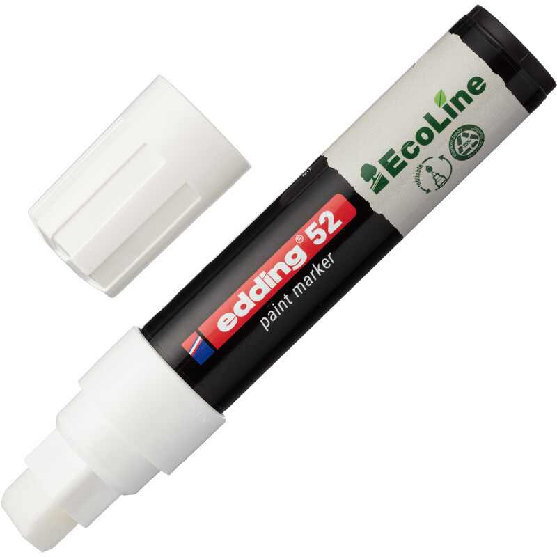 

Маркер промышленный лаковый Edding на водной основе белый 4-15 мм (4-52-049)