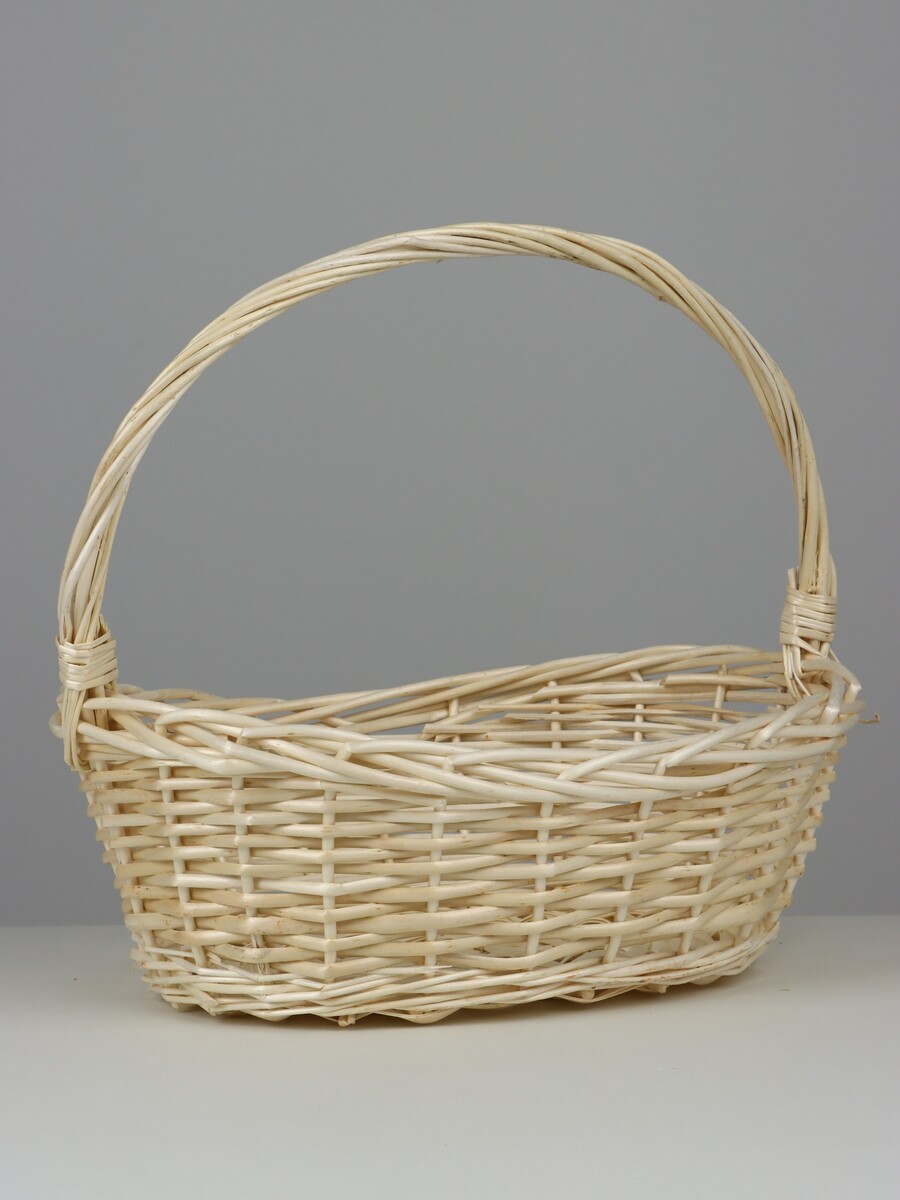 

Корзина плетеная dillon, ива, выбеленный, Бежевый