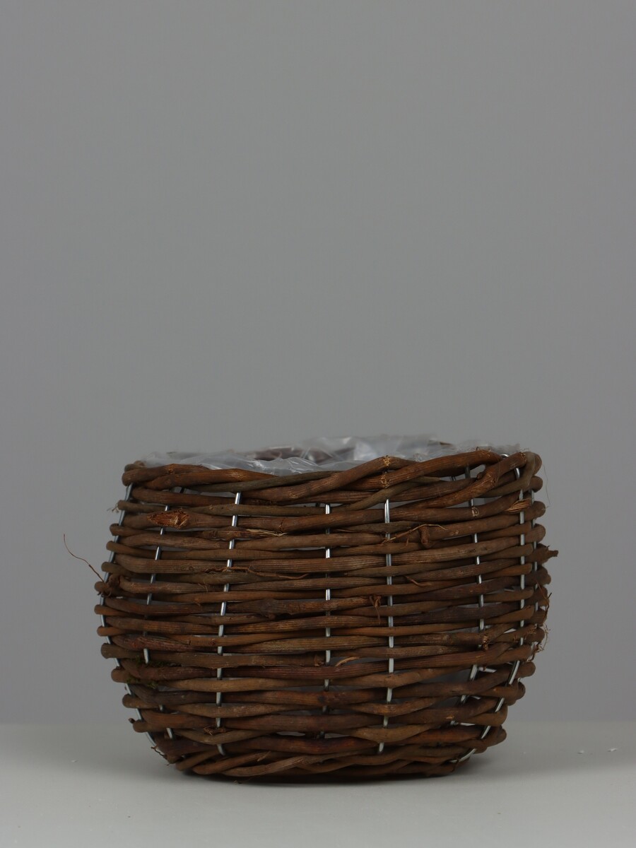 

Корзина плетеная, Коричневый