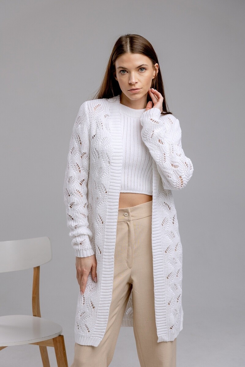 

Кардиган, Белый