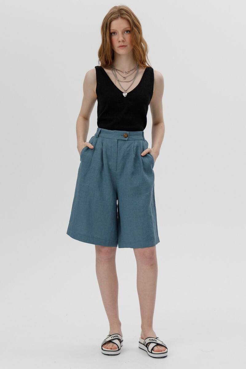 

Шорты, Голубой;стальной голубой