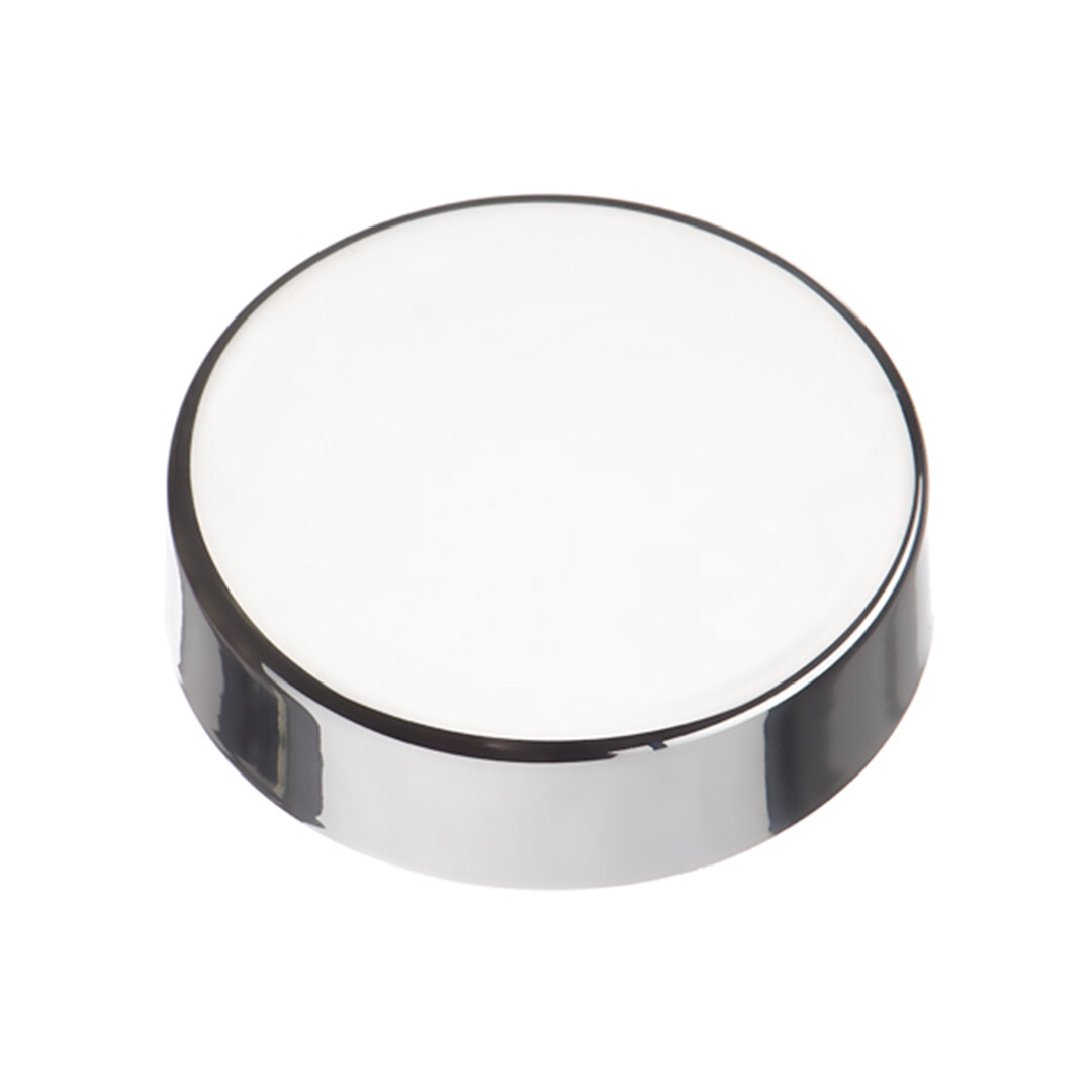 

Заглушка пластиковая для петли, Хром