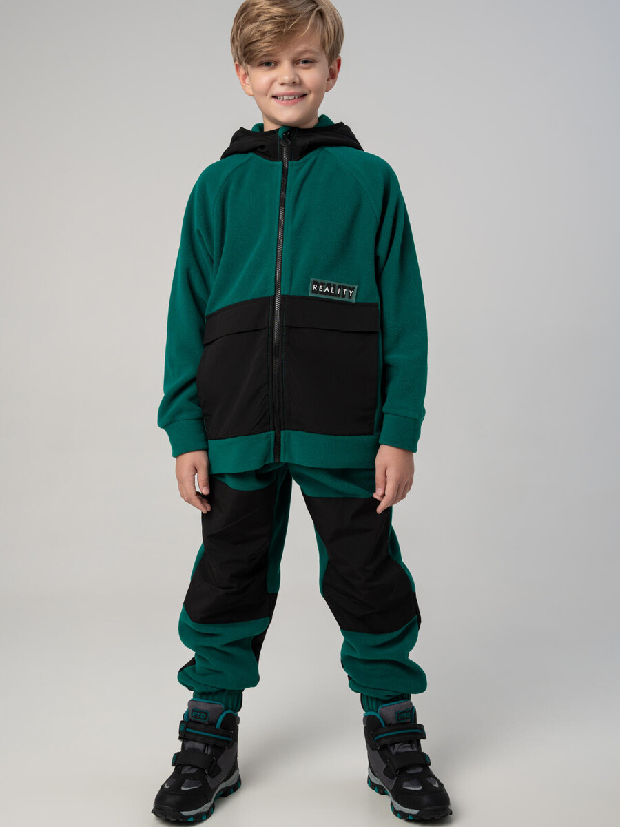 

Комплект трикотажный толстовка брюки, Бирюзовый