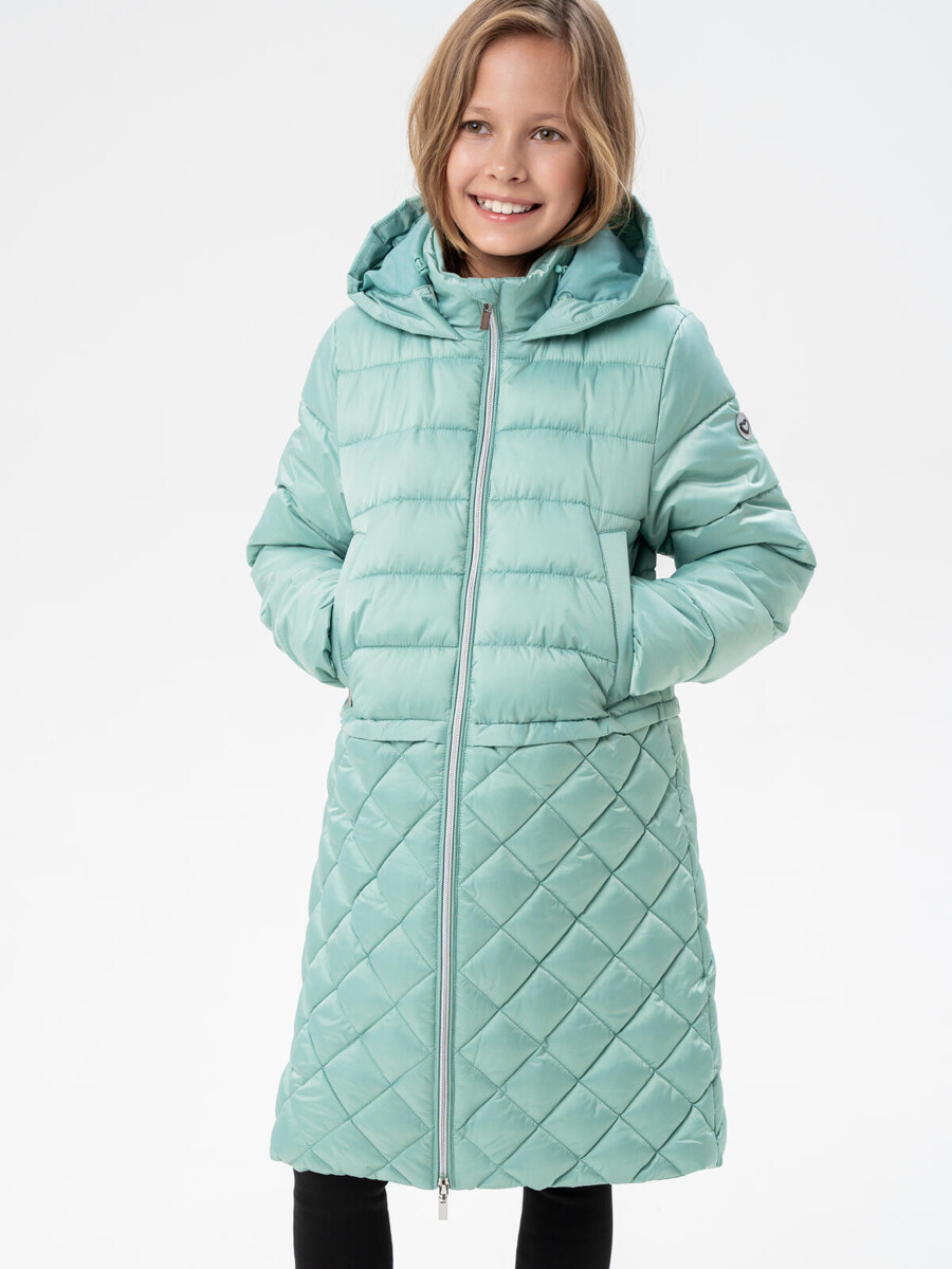 

Пальто, Зеленый;светло-зеленый