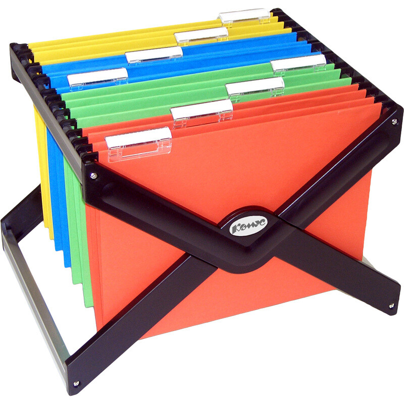 

Подставка для подвесных папок Комус (275x410x320 мм, до 25 папок)