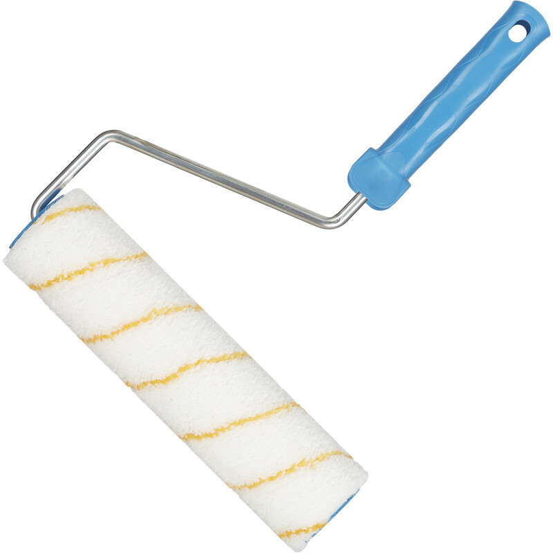 

Валик малярный с ручкой TOPFORT Orange 250 мм полиакрил ворс 11 мм