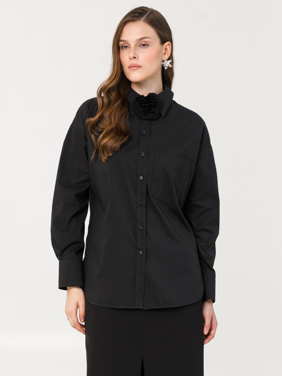 

Блузка, Черный;чёрный