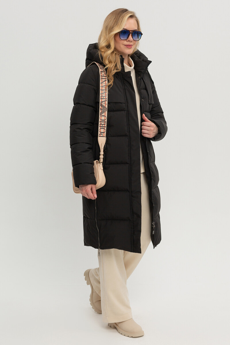 

Пальто женское, Черный