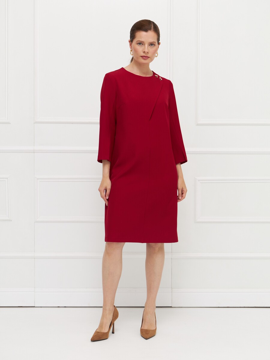 

Платье, Красный;ягодный