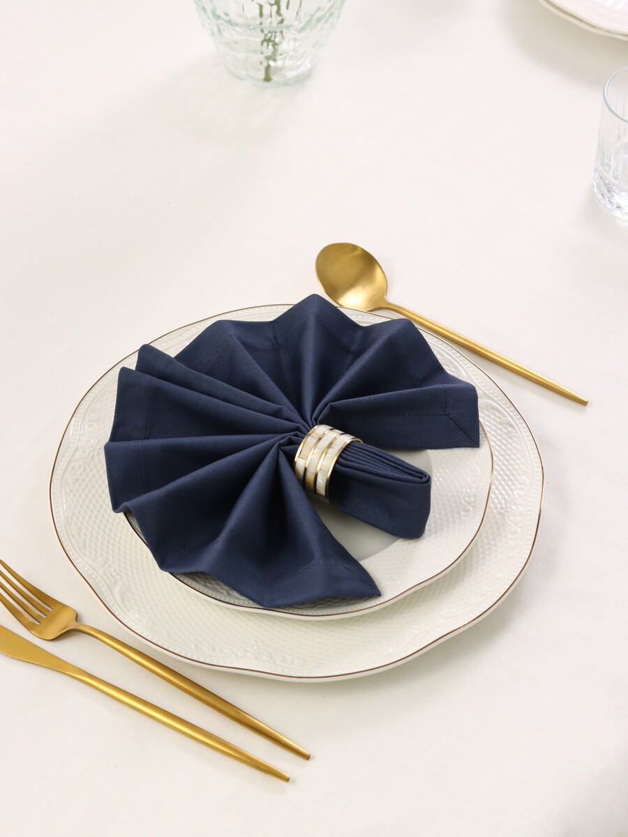 

Кольца для салфеток, Золотистый;белый