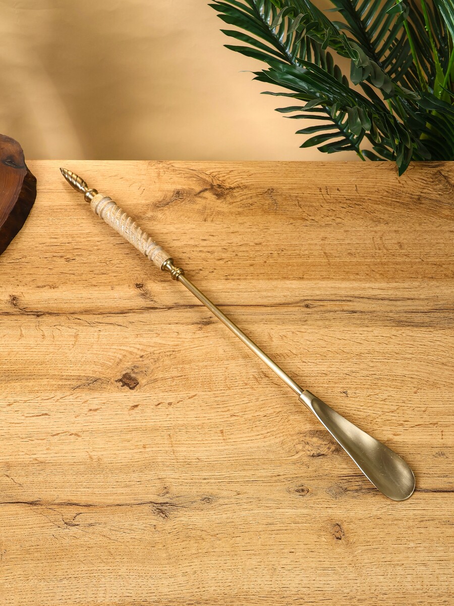 

Ложка для обуви, Золотистый