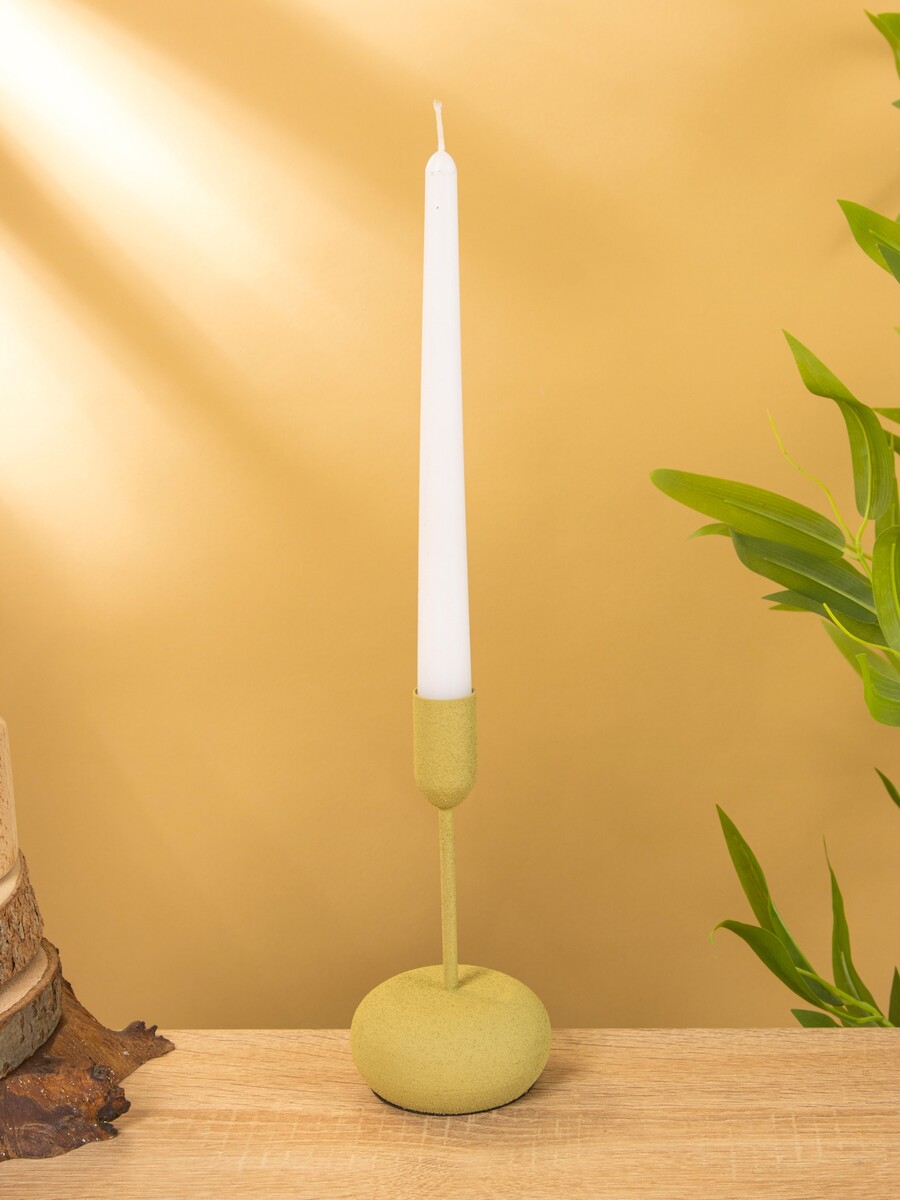 

Подсвечник на 1 свечу текстурный, Зеленый