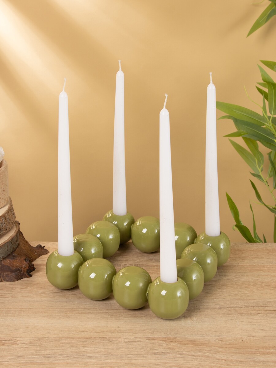 

Подсвечник на 4 свечи, Зеленый