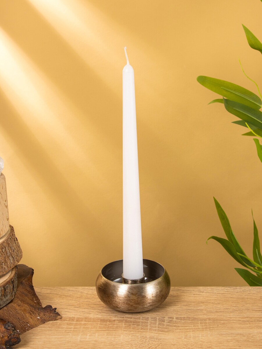 

Подсвечник на 1 свечу на магнитах, Бронзовый