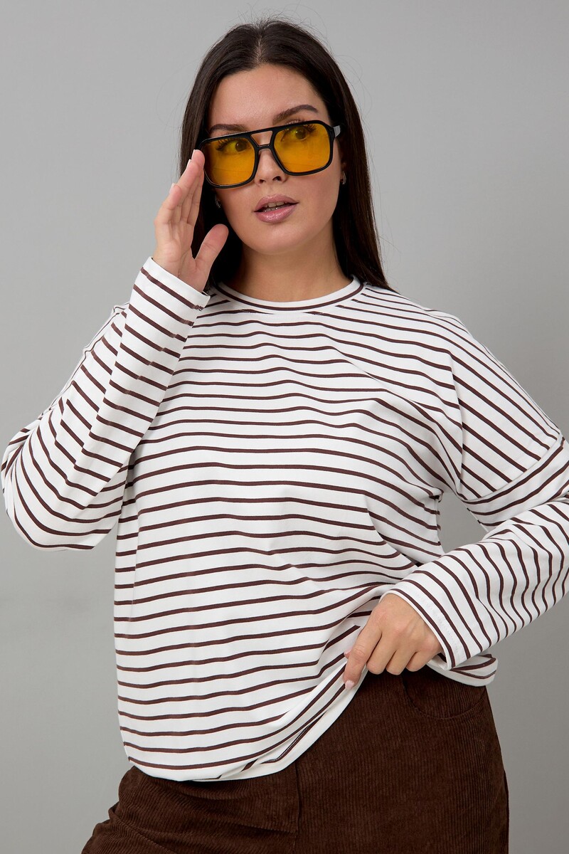 

Лонгслив, Коричневый