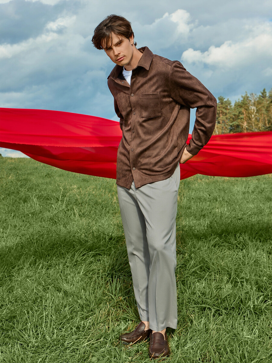 

Жакет мужской коричневый, Коричневый;шоколадное мартини