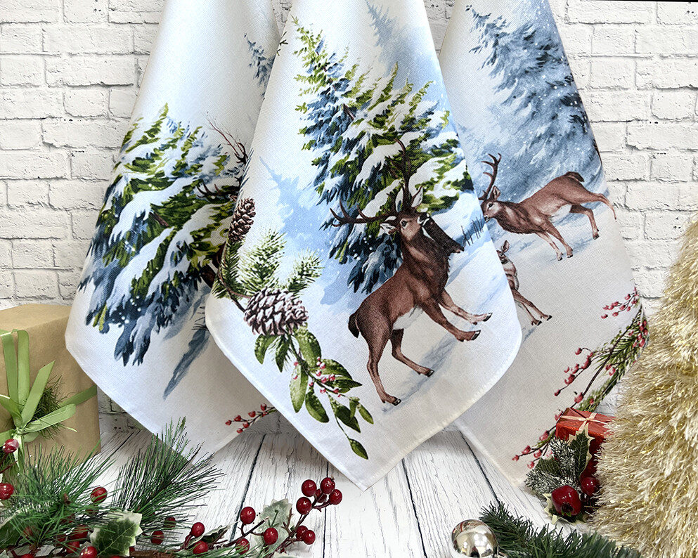 

Набор полотенец рогожка Набор полотенец рогожка 50х60-3 шт, Белый