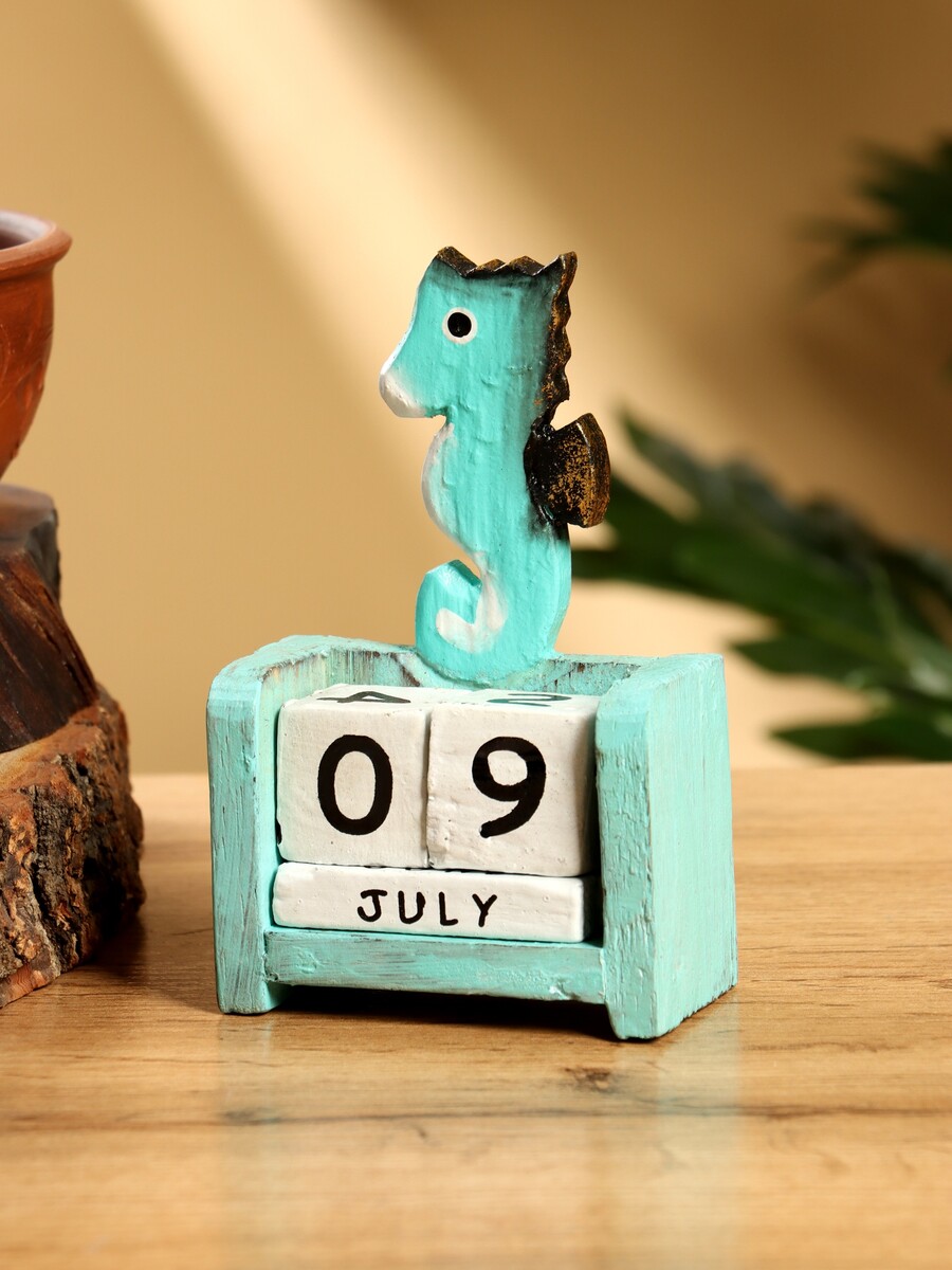 

Календарь настольный, Белый;бирюзовый