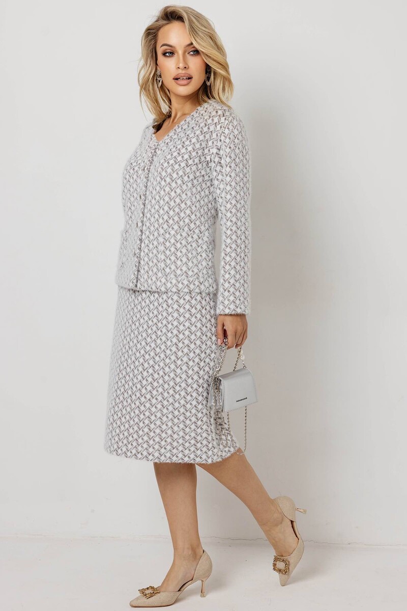 

Юбка кофейный, Серый;кофейный;молочный