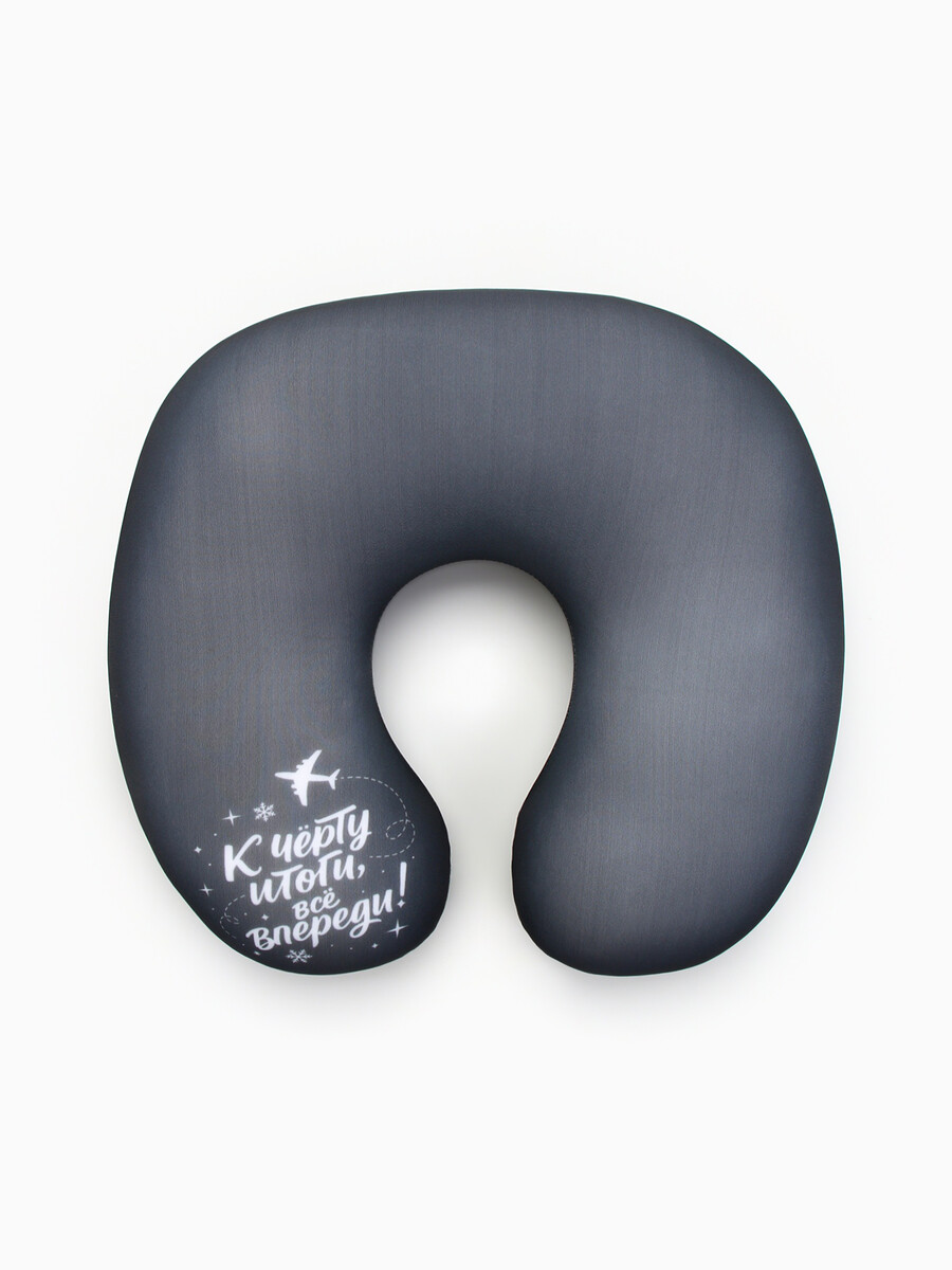 

Подушка антистресс новогодняя, Серый