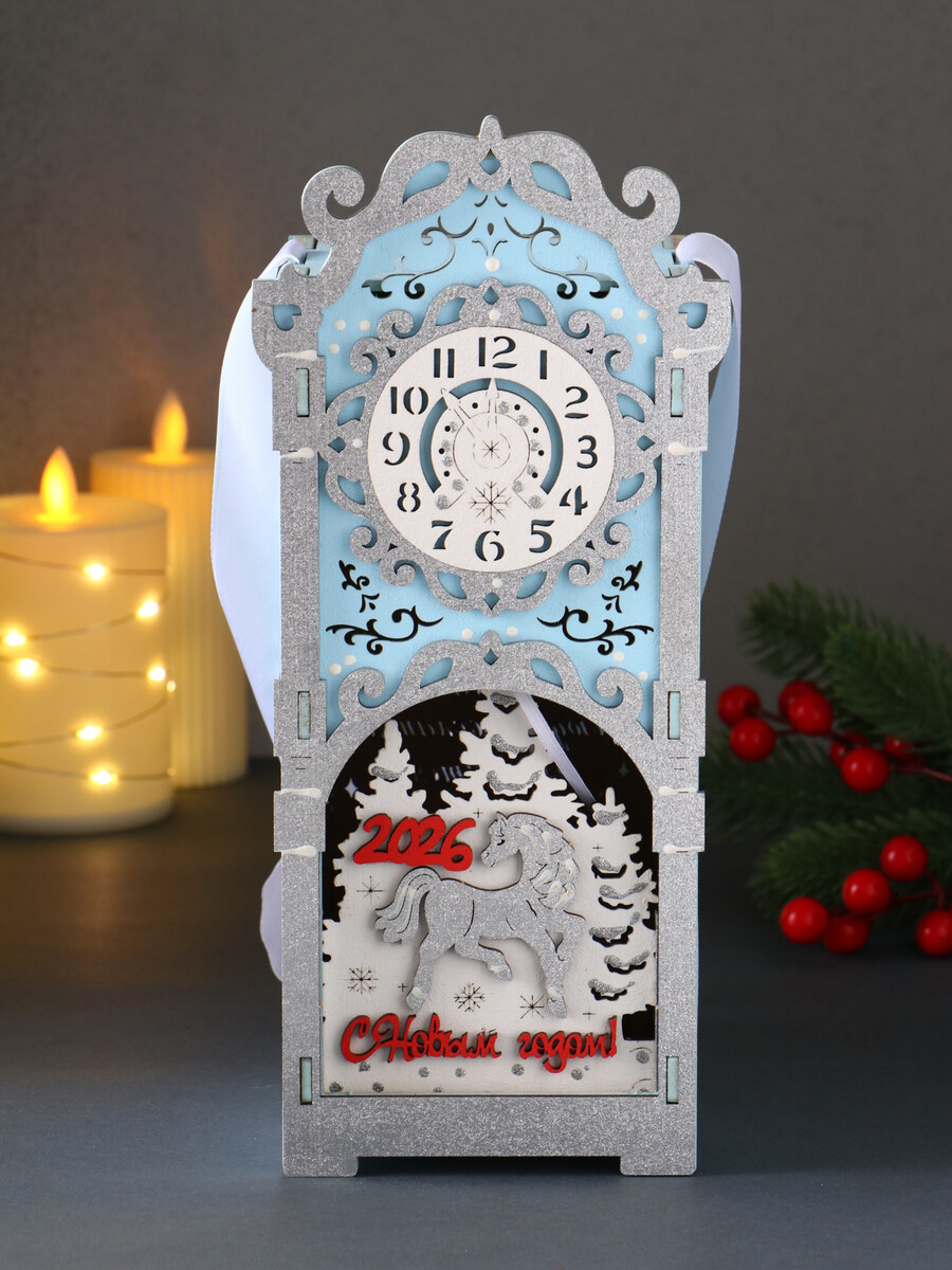 

Деревянная шкатулка подарочная, Разноцветный